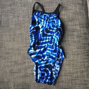 Speedo Swim - Kids tye dye one piece Speedo swimsuit Speedo Swim - Kids tye dye one piece Speedo swimsuit
